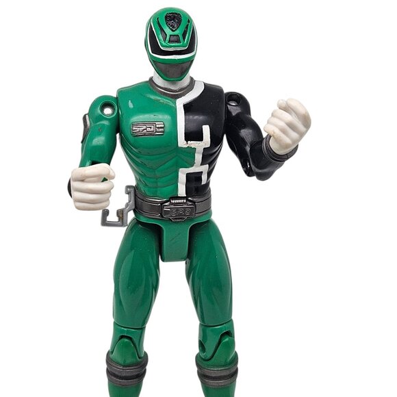 Power Rangers SPD Green Light Patrol Power Ranger Action Figure 2004 - Picture 1 of 10